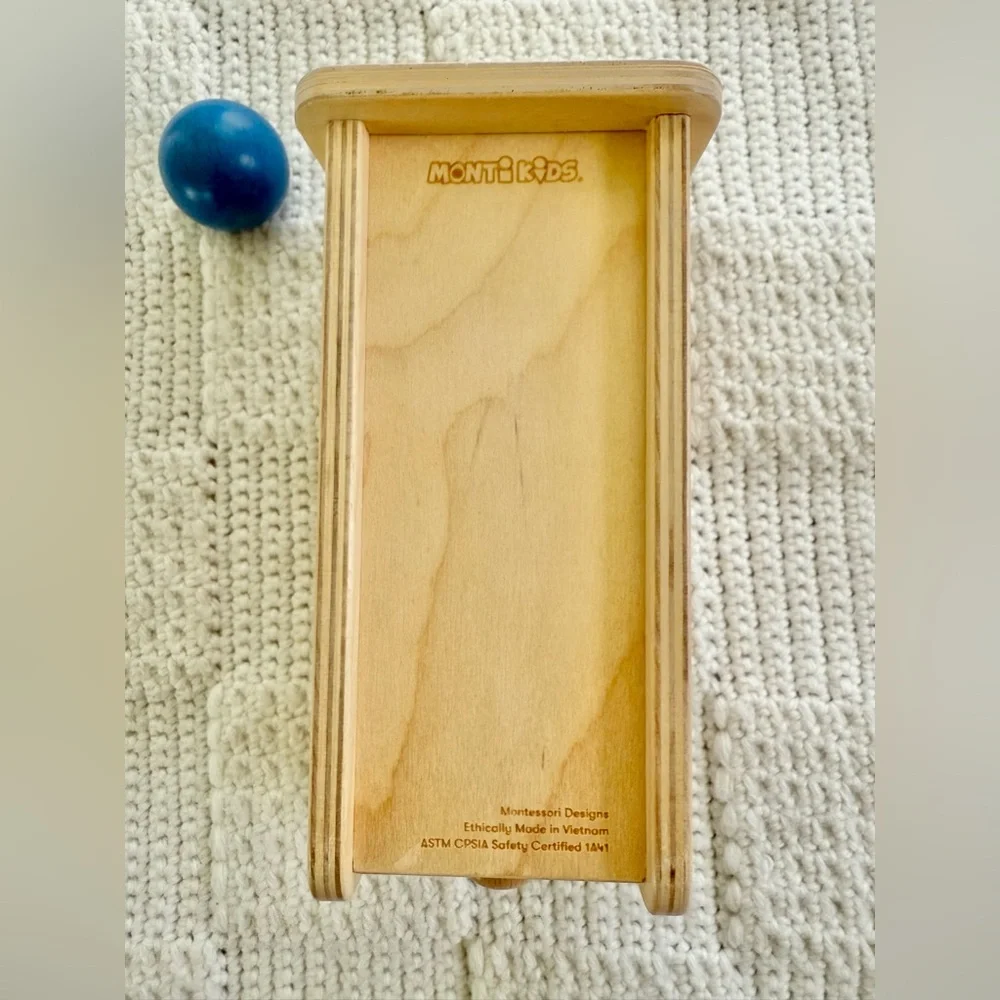 Monti Kids Wooden Permanence Box with Drawer